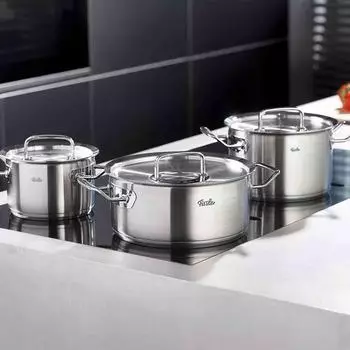 Fissler Original-Profi Collection Topfdeckel, Edelstahl 18/10, &Oslash; 24cm (084-108-24-600/0)