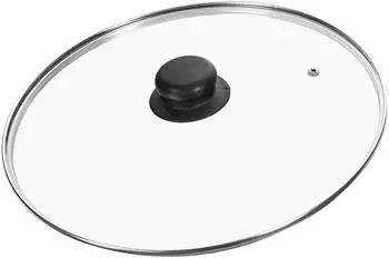 Brizoll Glasdeckel universal Ø20cm, Bakelit-Griff (GL-20)