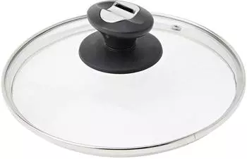 Lacor Glasdeckel mit Dampfauslass 18cm, Edelstahl
