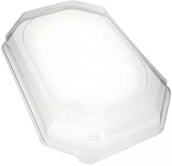 Starpak Deckel f&uuml;r Servierplatten, PET, transparent, 54x35x6,3cm, 50 St&uuml;ck (88445)