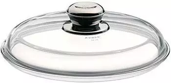 WMF Glasdeckel mit Metallknopf 24 cm (724399902)