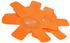 Le Creuset Pfannenschutz 40 cm 3er-Set orange