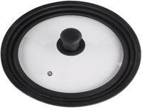 Xavax Topfdeckel 00111545 mit Silikonring, Universaldeckel, aus Glas, mit