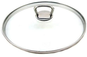 WMF Glasdeckel 16 cm mit eckigem Metallgriff