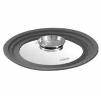STONELINE Universaldeckel mit Silikonrand, f&uuml;r 24/26/28 cm
