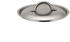 De Buyer Alchimy brushed stainless steel lid