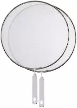 Haushalt International Edelstahl Pfannenspritzschutz 26 cm/29 cm