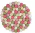Cilio Topfuntersetzer Lana Pastello rund Filz Schafwolle Ø 21 cm bunt