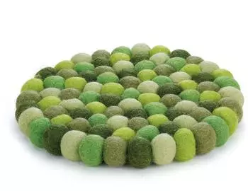 Cilio Topfuntersetzer LANA VERDE Schafwolle Filz Ø 21 cm