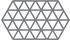 Zone Denmark Triangle Untersetzer 24 x 14 cm cool grey