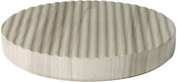 Muuto Groove Marmor-Untersetzer Ø 16 cm grau