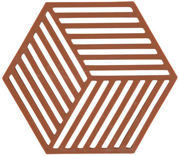 Zone Denmark Hexagon Topfuntersetzer Terracotta