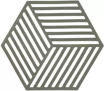 Zone Denmark Hexagon Topfuntersetzer Olive Taupe