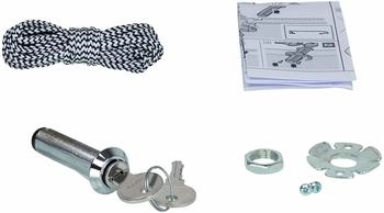 H&ouml;rmann Notentriegelung Universal 13mm Grau Metallic f&uuml;r Garagen (436460)