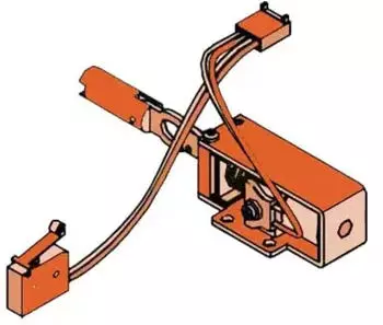 FAAC Elektromagnet-Gruppe für Schiebetor-Motor C720/C721 (63001245)