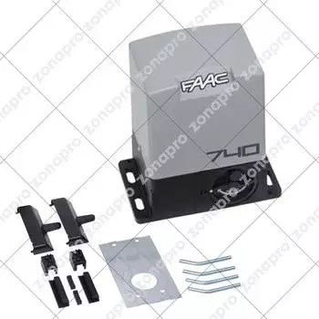 FAAC 740 E Z16 Schiebetor-Motor 230V Optischer Encoder 500kg (1097805)