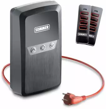 Sommer RDC Vision+ Rolltorsteuerung mit Funkempf&auml;nger, 2 Handsender (S11456-00001)
