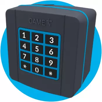 CAME SEL Digital BUS Codetastatur, blau beleuchtet, Außenbereich (806SL-0280)