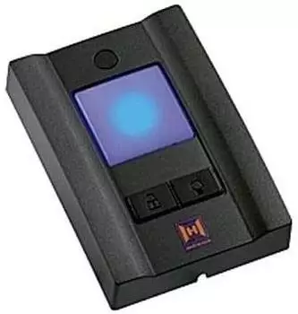 H&ouml;rmann Innentaster PB3 Drucktaster, RAL 7015 grau (437679)