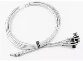 H&ouml;rmann Drahtseile mit Kausche 3mm BR 40 Z-Beschlag (3064352)