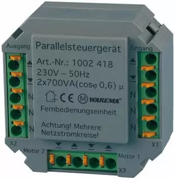 Warema Parallelsteuerger&auml;t II UP 2 Ausg&auml;nge 230V (1002418)