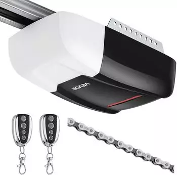 VEVOR Garagentorantrieb 800N Kettenantrieb mit LED-Beleuchtung