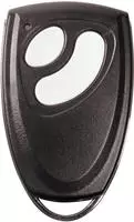 Garagentor- 2-Kanal Handsender, RP-MHS-RF63, schwarz, chrom, Funkfreq. 433