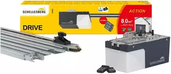 Schellenberg Garagentorantrieb DRIVE Action 2X Funk-Handsender