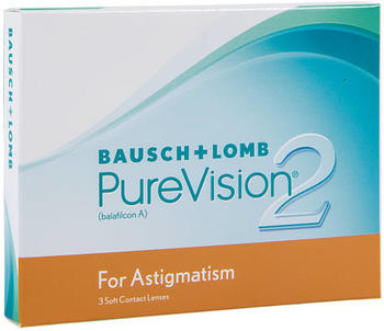 Bausch & Lomb PureVision 2 HD for Astigmatism -1.75 (3 Stk.)