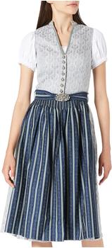 Stockerpoint Dirndl Leonie Kleid grau/blau