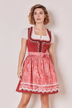 Krüger Dirndl Ulrika (50cm) rot