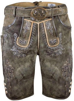 Edelnice Kurze Wildbock Lederhose Marcel (111255) brown