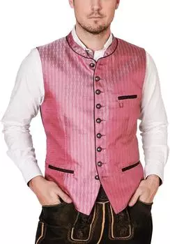 Krüger Trachtenweste Jano rosa