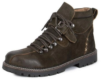 Stockerpoint Trachtenstiefel Tiago dunkelbraun gespeckt