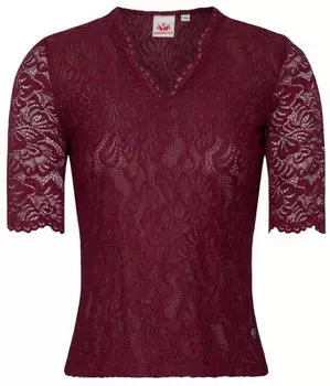 Spieth & Wensky Trachtenbluse Arktis rot