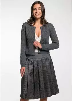 Spieth & Wensky Strickjacke dunkelgrau