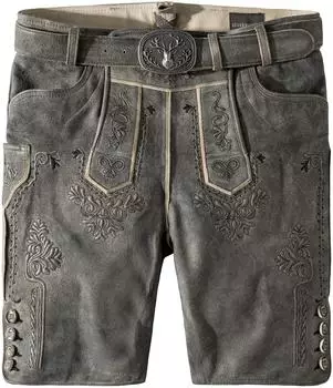 Stockerpoint Trachtenlederhose Artur granit gespeckt