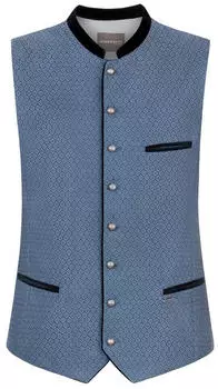 Stockerpoint Trachtenweste Amato blau
