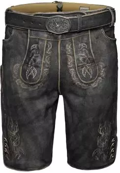 Stockerpoint Trachtenlederhose Lee grau