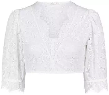 Nina von C Dirndlbluse Celine weiß