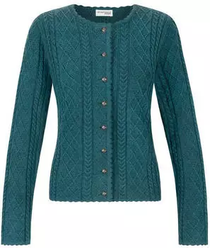 Stockerpoint Trachtenstrickjacke Lavina petrol