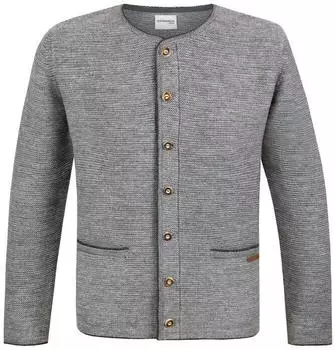 Stockerpoint Trachtenstrickjacke Castello hellgrau