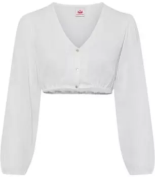 Spieth & Wensky Trachtenbluse Efeu ecru