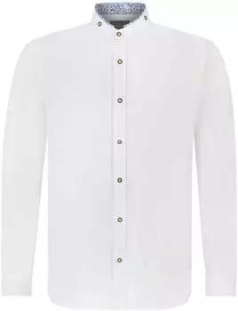 Stockerpoint Trachtenhemd Marley weiss/hellblau
