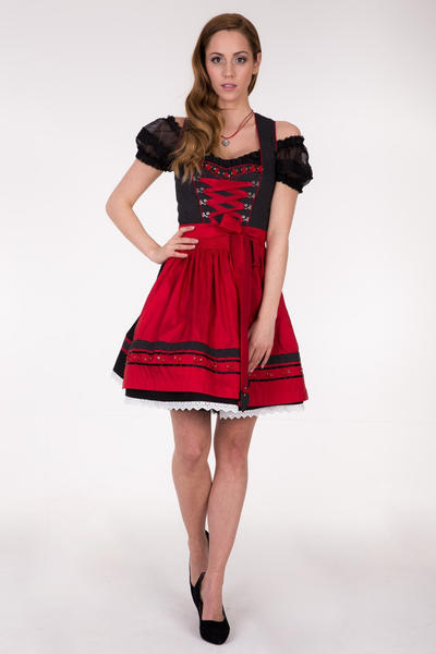 Krüger-Dirndl Shiner schwarz (50 cm) schwarz