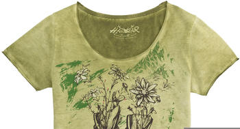 Hangowear Trachtenshirt Wiara grün