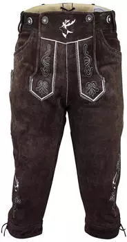 Edelnice Trachtenlederhose Kniebundhose Hirsch