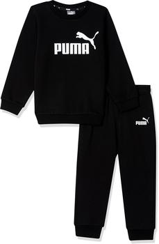 Crew Jogger 2023) € TOP 24,95 Angebote Babies\' cotton Minicats ab Test Puma black Neck Essentials (Oktober Suit