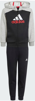 Adidas Kids Essentials Big Logo Kids Track Suit medium grey heather/black (IJ6386)