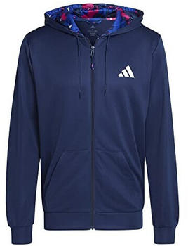 Adidas Train Essentials Seasonal Training Full-Zip Jacket (IB8139) dark blue